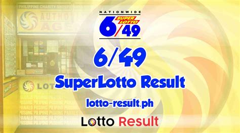 6/49 lotto result yesterday